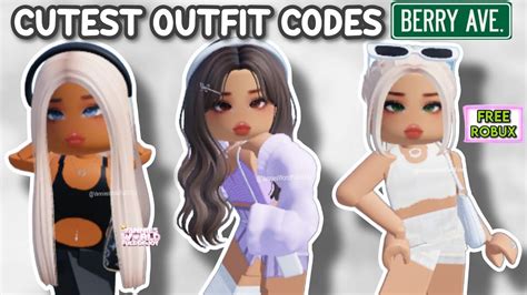 codes for berry avenue outfits